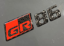 Load image into Gallery viewer, Toyota GR86 Rear Emblem Set (Red GR)
