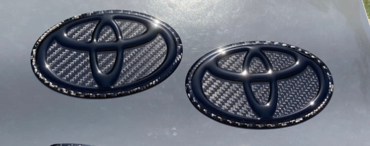 3D Style Toyota Ovals (Custom Color and Size)