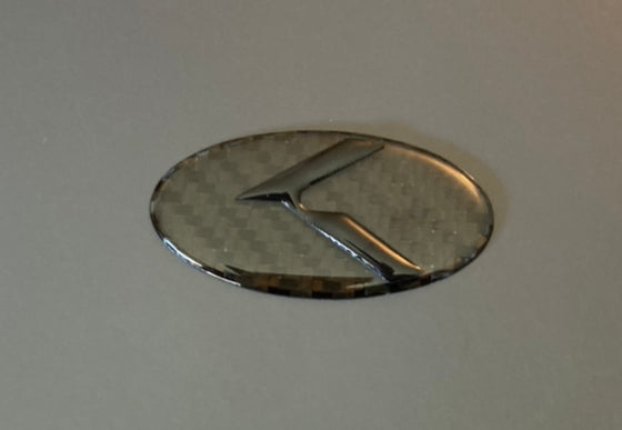 Kia K Logo Steering Wheel Emblem