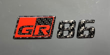 Load image into Gallery viewer, Toyota GR86 Rear Emblem Set (Red GR)
